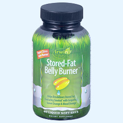Irwin Naturals Stored Fat Belly Burner, Liquid Soft-Gels - 60 Count —  WholeLotta Good